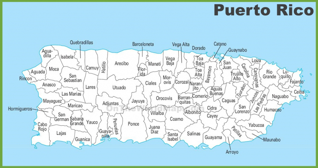 Outline Map Of Puerto Rico Printable Mr Sim s Blog