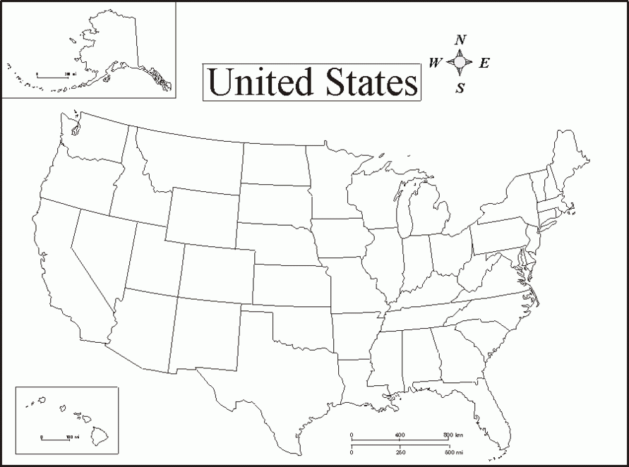 Pictures To Print Of A Map Of United States United 