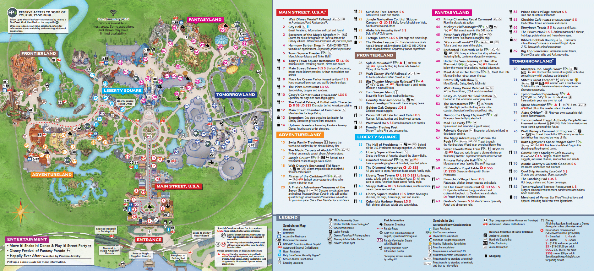 Printable Disney Springs Map PrintAll