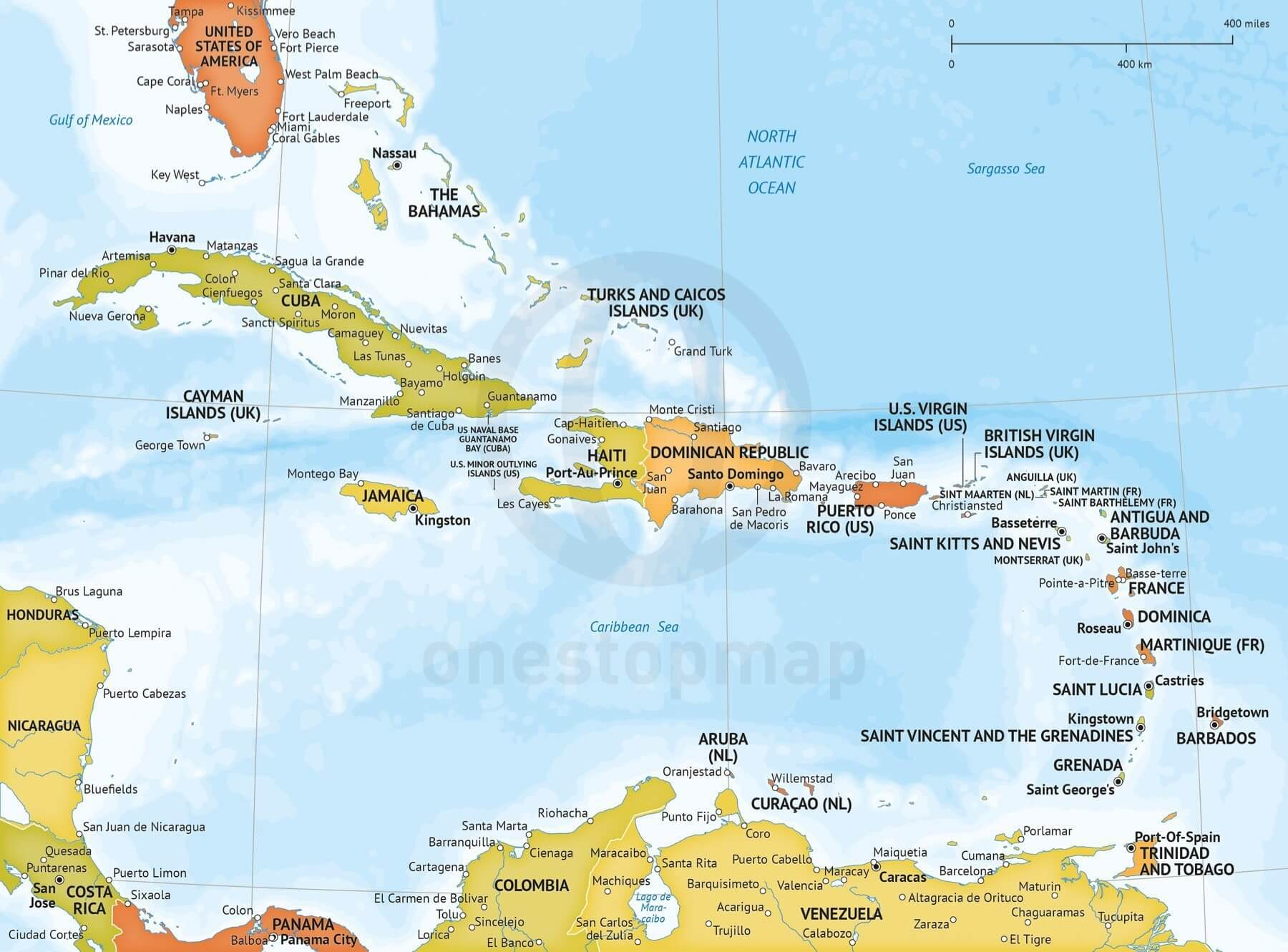 Printable Map Of Caribbean Islands That Are Old Fashioned Printable Map Of Caribbean Islands That Are Old Fashioned