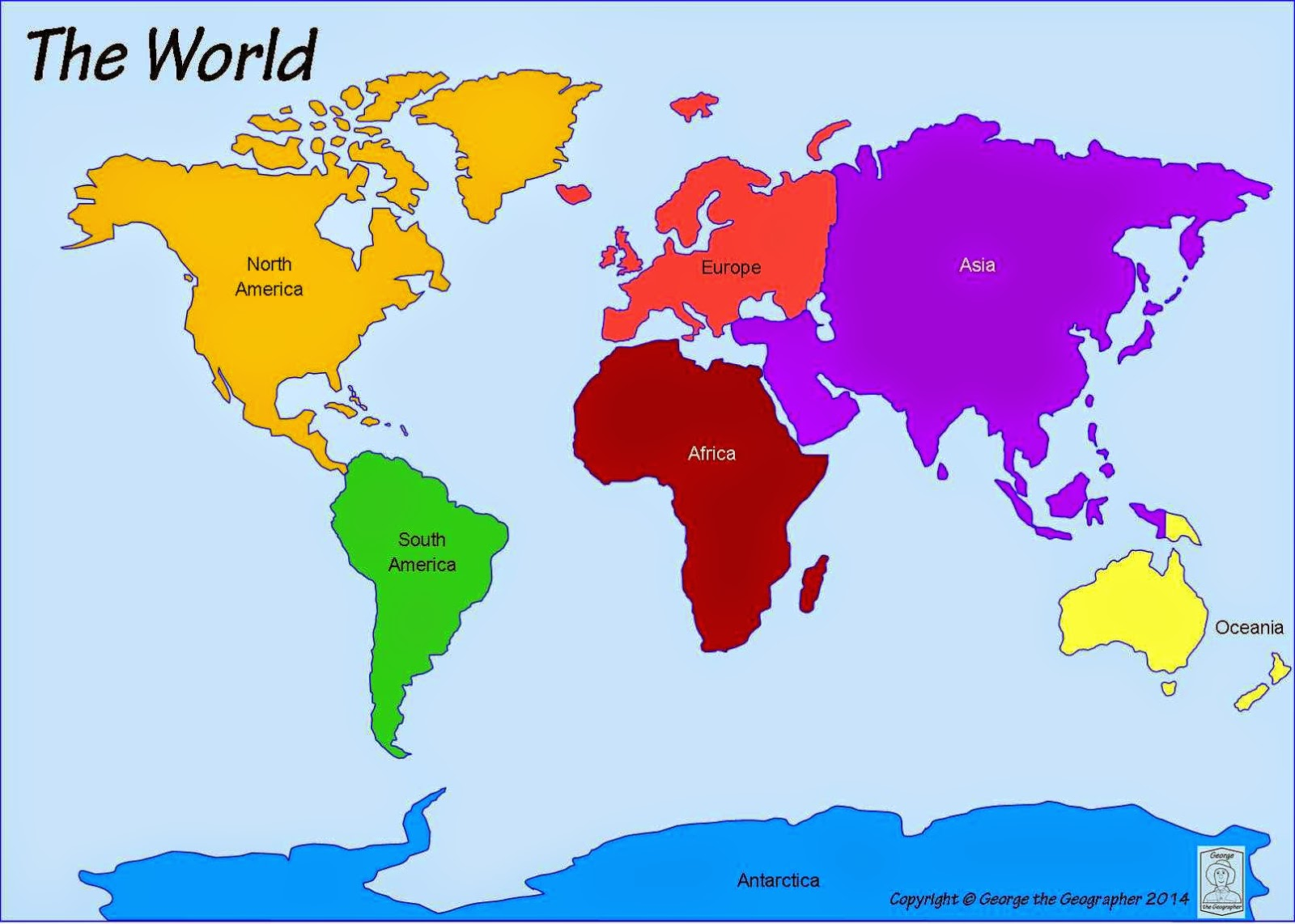 Printable Map Of The 7 Continents Free Printable Maps Printable Map Of The 7 Continents Free Printable Maps