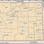 Printable Map Of Wyoming Printable Maps