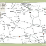 Printable Maps Of Wyoming For Travelers Printable Maps