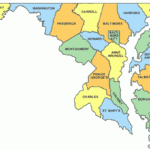 Printable Maryland Maps State Outline County Cities