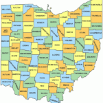 Printable Ohio Maps State Outline County Cities
