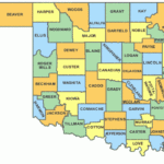 Printable Oklahoma Maps State Outline County Cities
