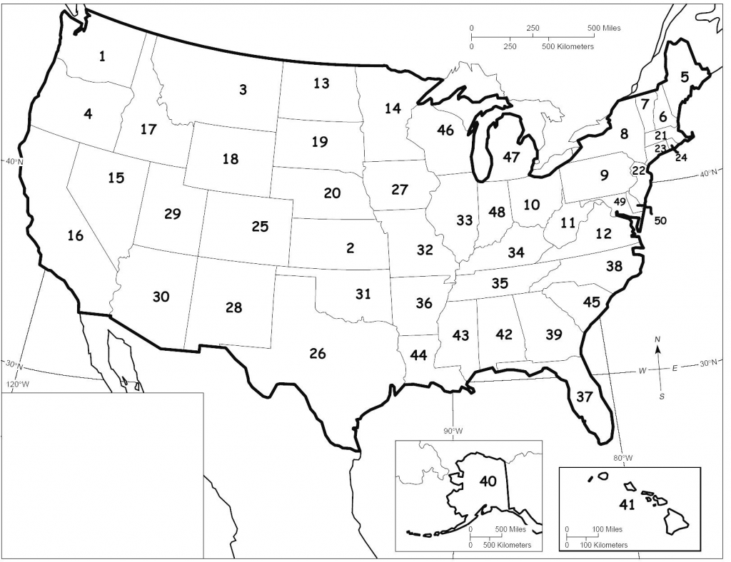 Printable States And Capitals Map Printable Maps