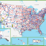 Printable Us Interstate Highway Map Printable US Maps