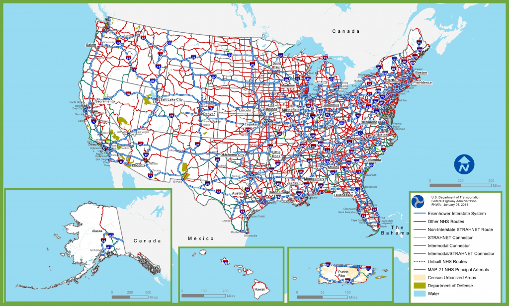 Printable Us Interstate Highway Map Printable US Maps Printable Us Interstate Highway Map Printable US Maps