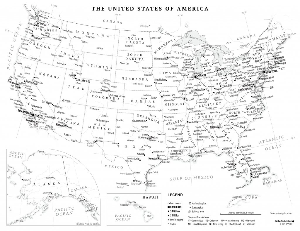 Printable Usa Map Black And White Printable US Maps Printable Usa Map Black And White Printable US Maps