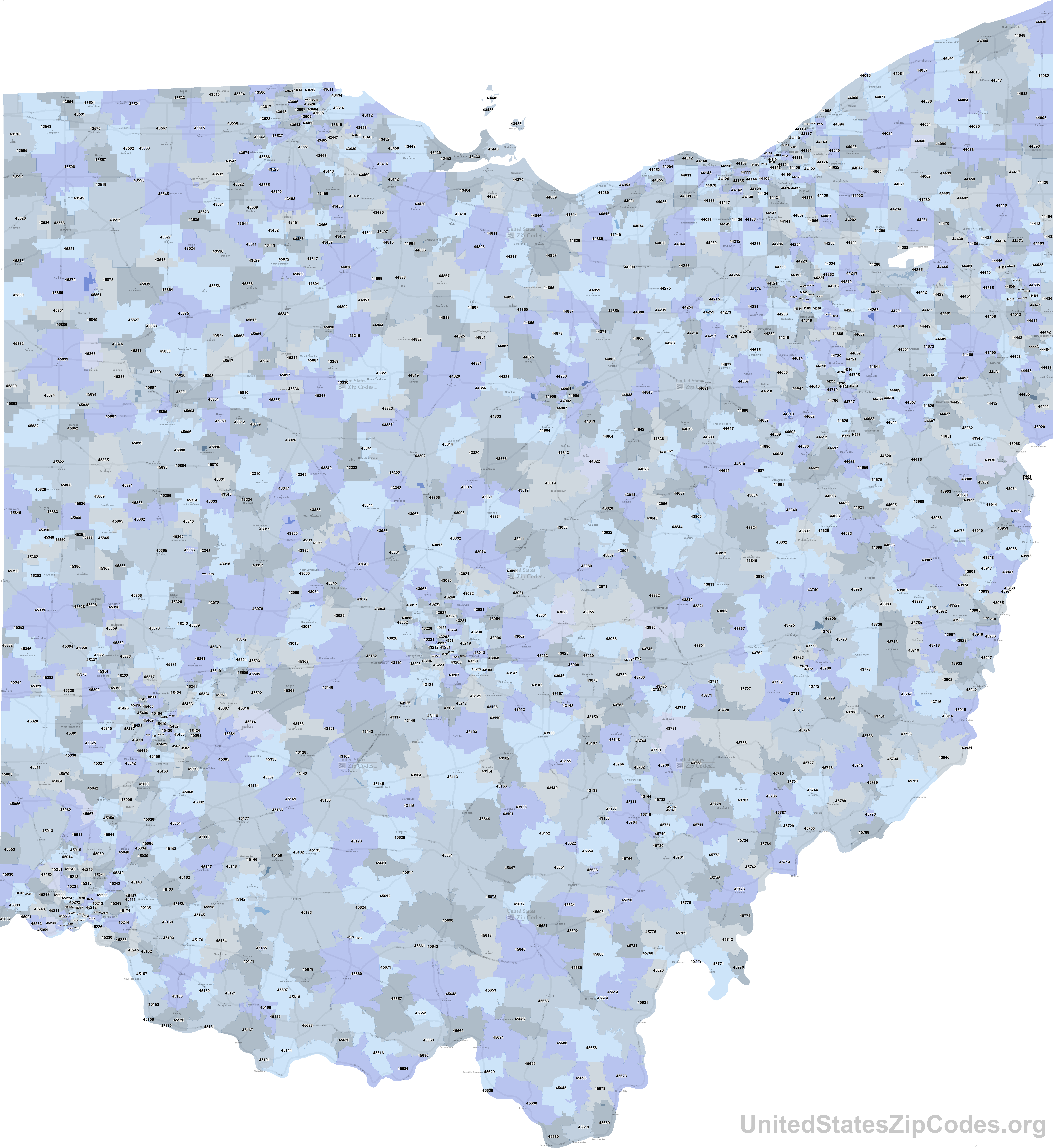 Printable ZIP Code Maps Free Download Printable ZIP Code Maps Free Download