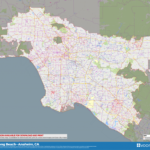 Printable Zip Code Maps Free Download Los Angeles Zip