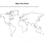 Printables Continents And Oceans Of The World Worksheet