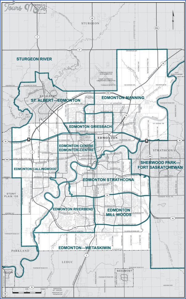 RED DEER MAP EDMONTON ToursMaps