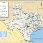 Reference Maps Of Texas USA Nations Online Project