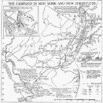 Revolutionary War Map 1776 Nplan Of The Campaign In New