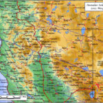 Road Map Of California Nevada And Arizona Printable Maps