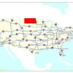 Road Map Of Michigan Highways Printable Us Map With