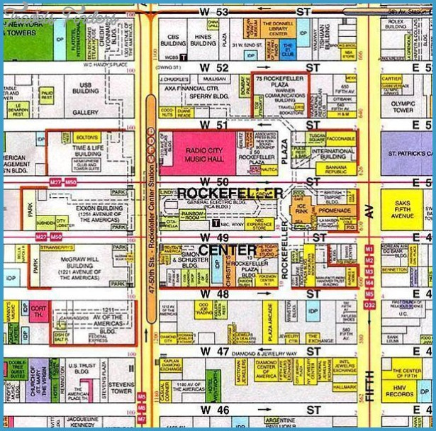 Rockefeller Center Map Smeka