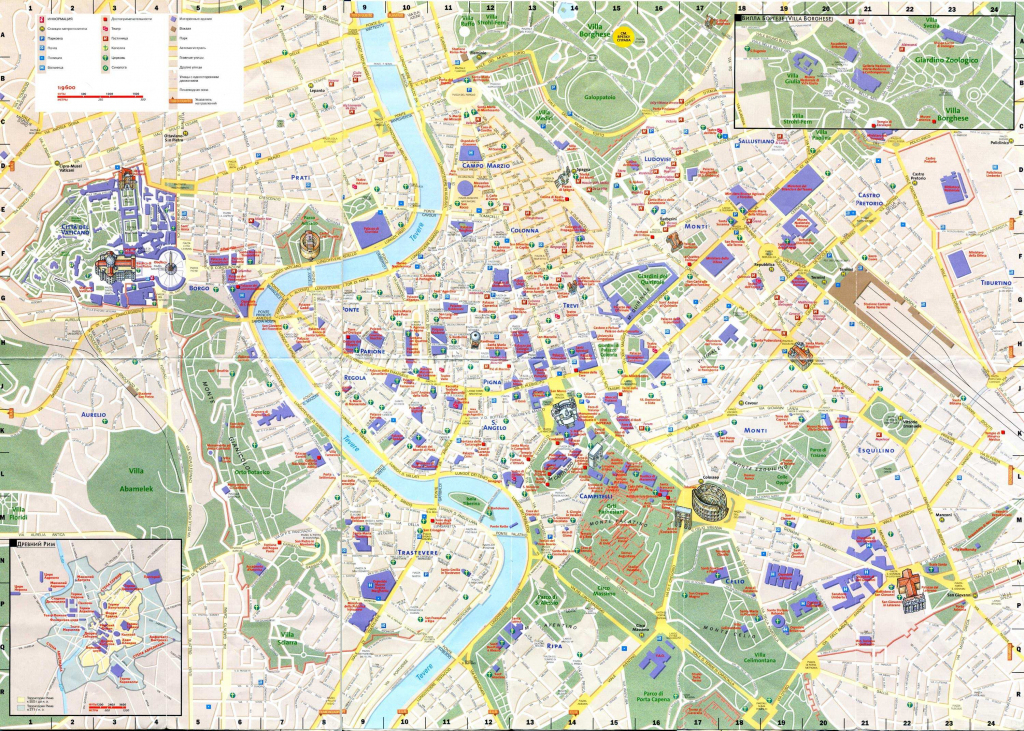 Rome Maps Italy Maps Of Rome Roma For Street Map 