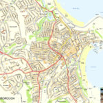 Scarborough Offline Street Map Including Scarborough