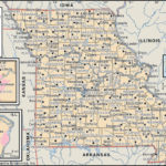 State And County Maps Of Missouri