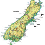 Sth Island With Images Map Of New Zealand New Zealand