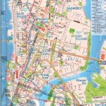 Subway Map Nyc With Streets Time Zones Map