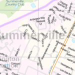 Summerville Map South Carolina