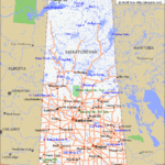 Tallest Building Map Of Saskatchewan Province