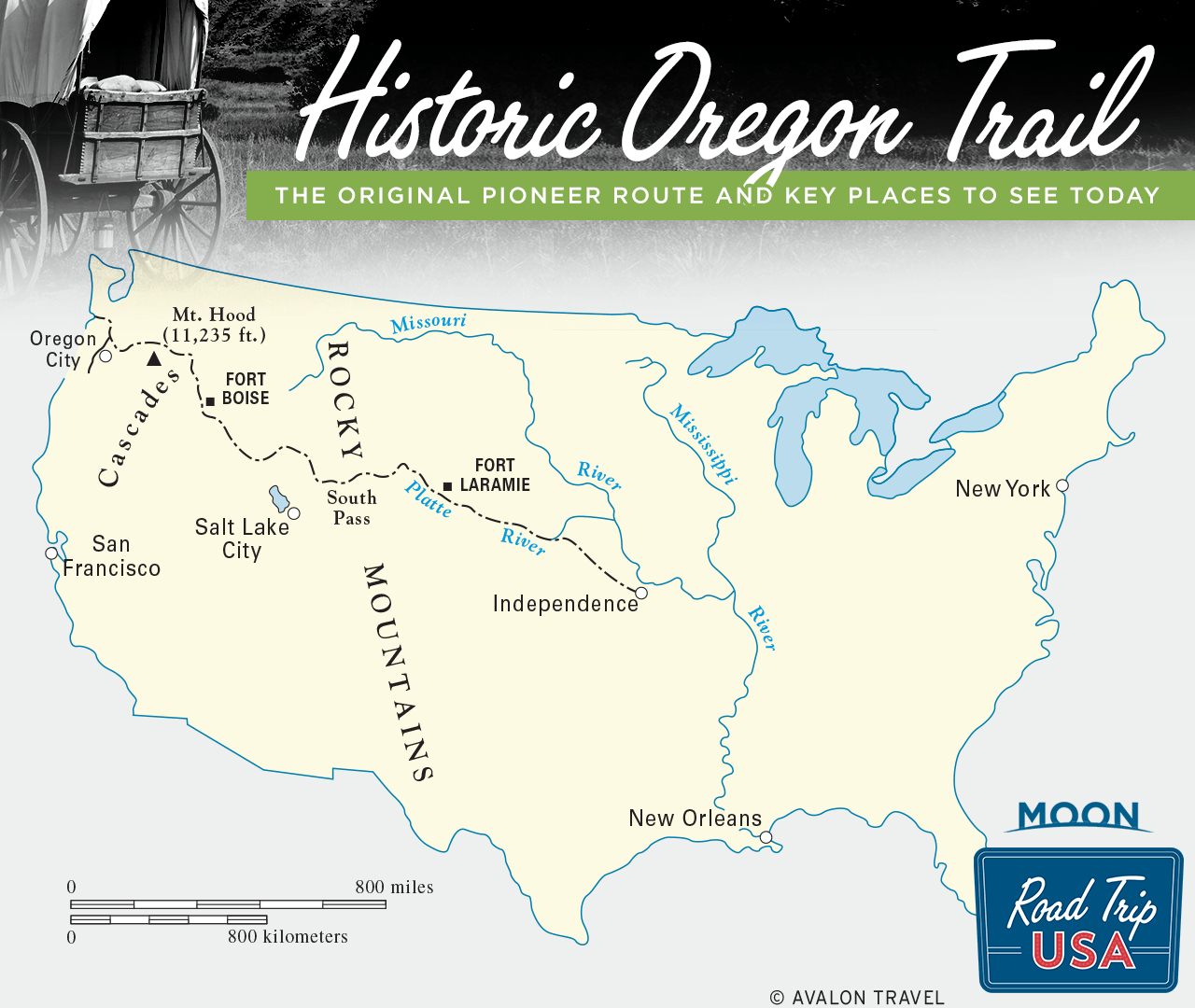 The Oregon Trail Driving The Historic Route ROAD TRIP USA The Oregon Trail Driving The Historic Route ROAD TRIP USA