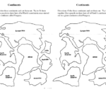 The Seven Continents World World Map Printable World
