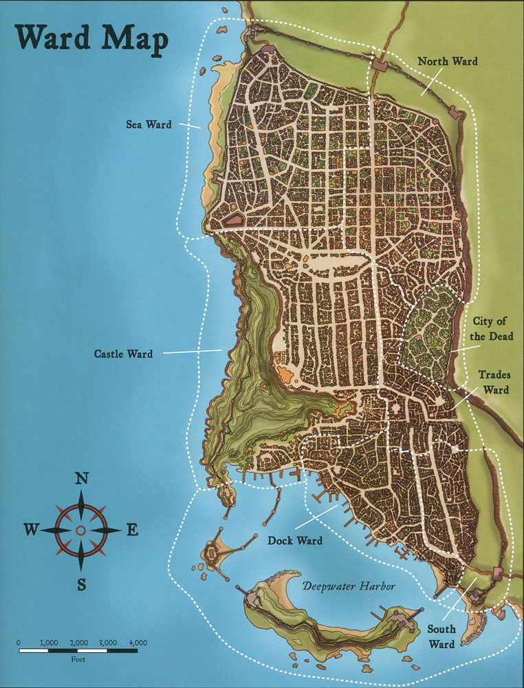 The Wertzone Cities Of Fantasy Waterdeep City Of Splendours