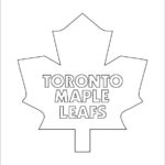 Toronto Maple Leafs Logo Coloring Page Free Printable