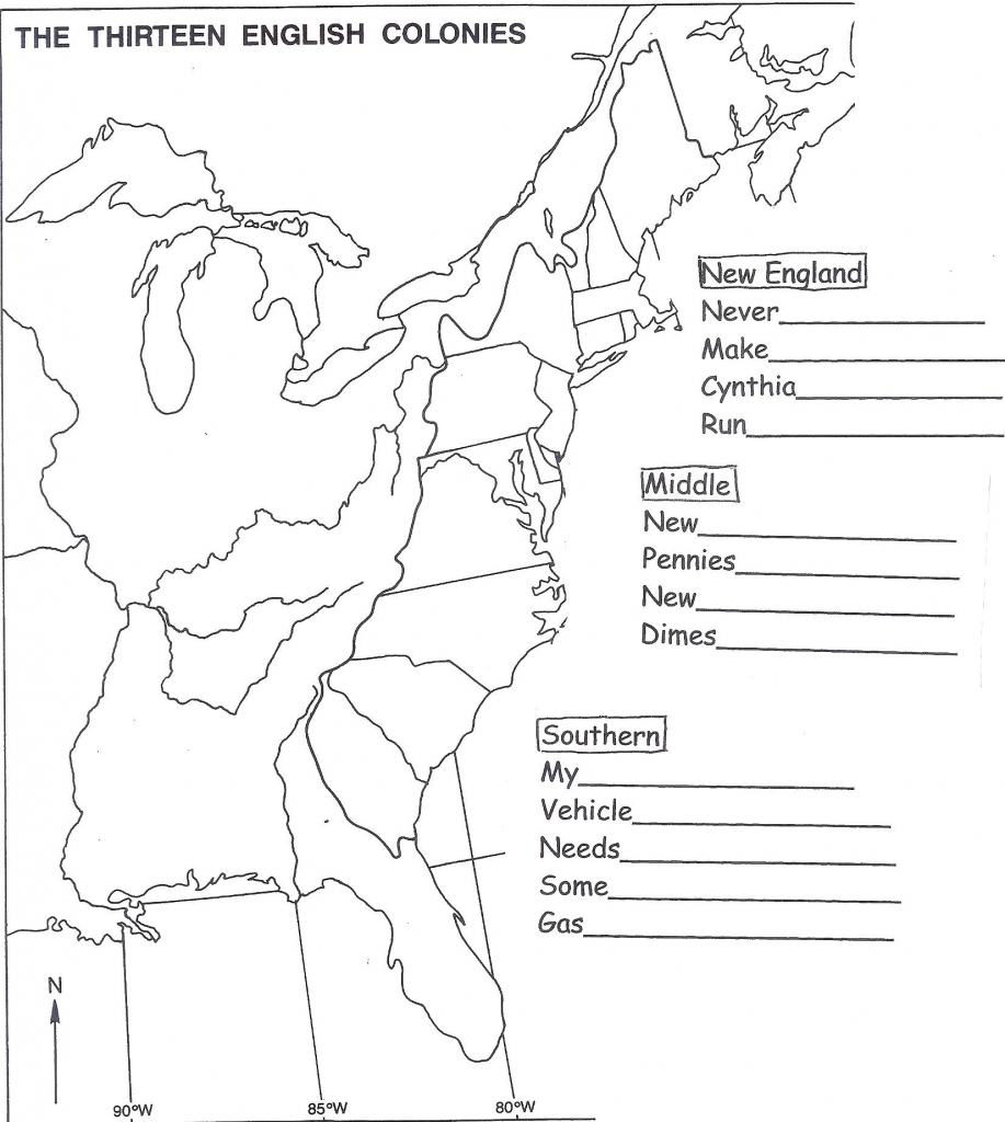 Us Colonies Map Printable Refrence 13 Colonies Map Us Colonies Map Printable Refrence 13 Colonies Map