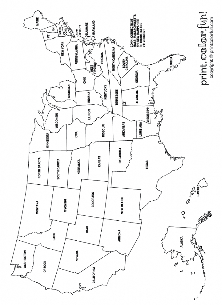 Us Map Without State Names Printable Coloring Map Us And Us Map Without State Names Printable Coloring Map Us And