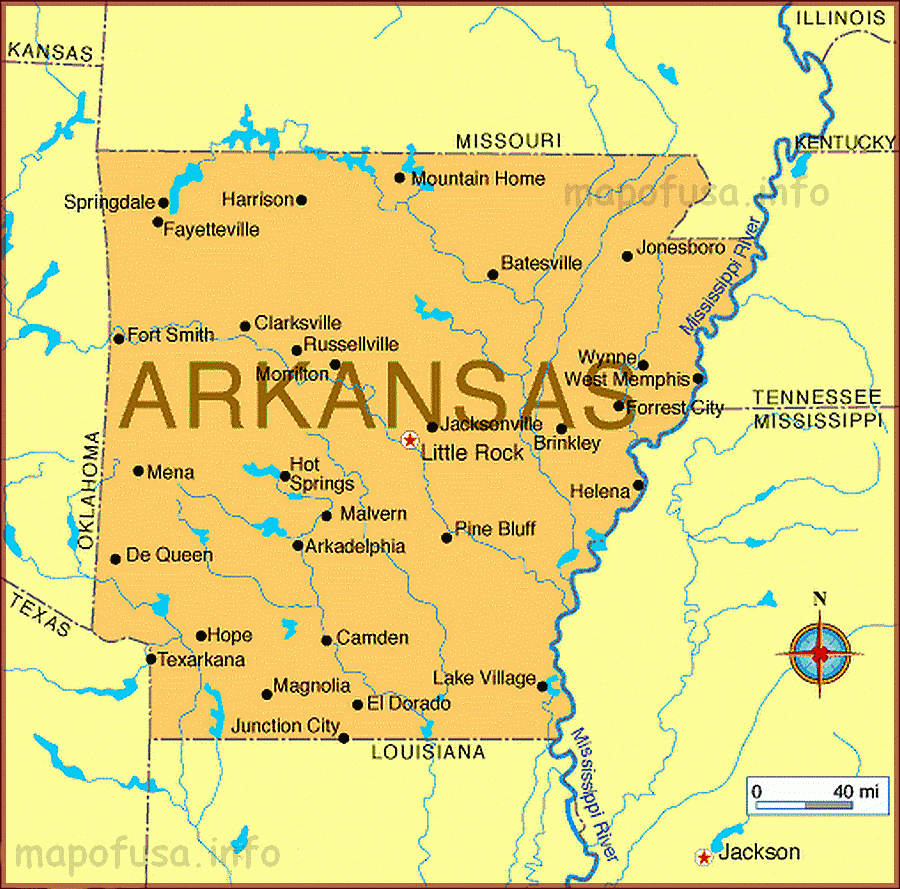 US State And County Maps Of Arkansas Map Of Usa World Map US State And County Maps Of Arkansas Map Of Usa World Map