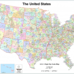 Us Zip Code Map Printable Printable US Maps