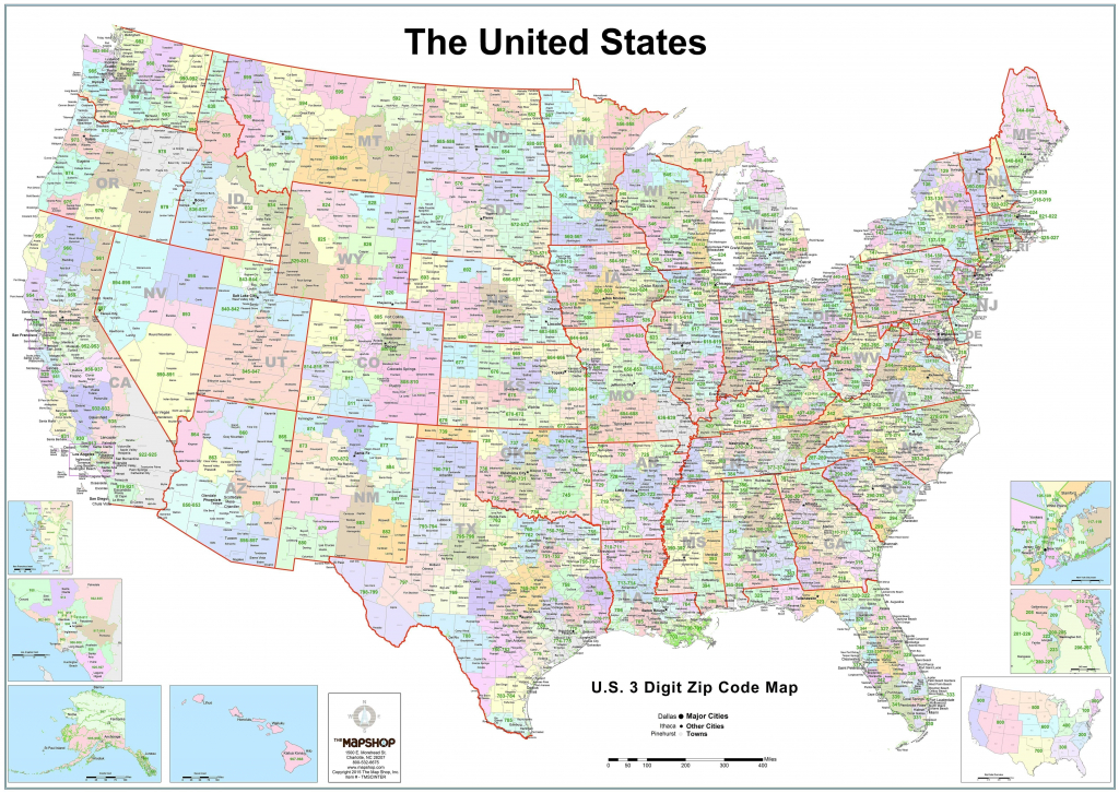 Us Zip Code Map Printable Printable US Maps