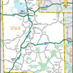 Utah Road Map Utah Travel Utah Trip Planning