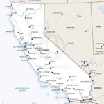Vector Map Of California Political One Stop Map