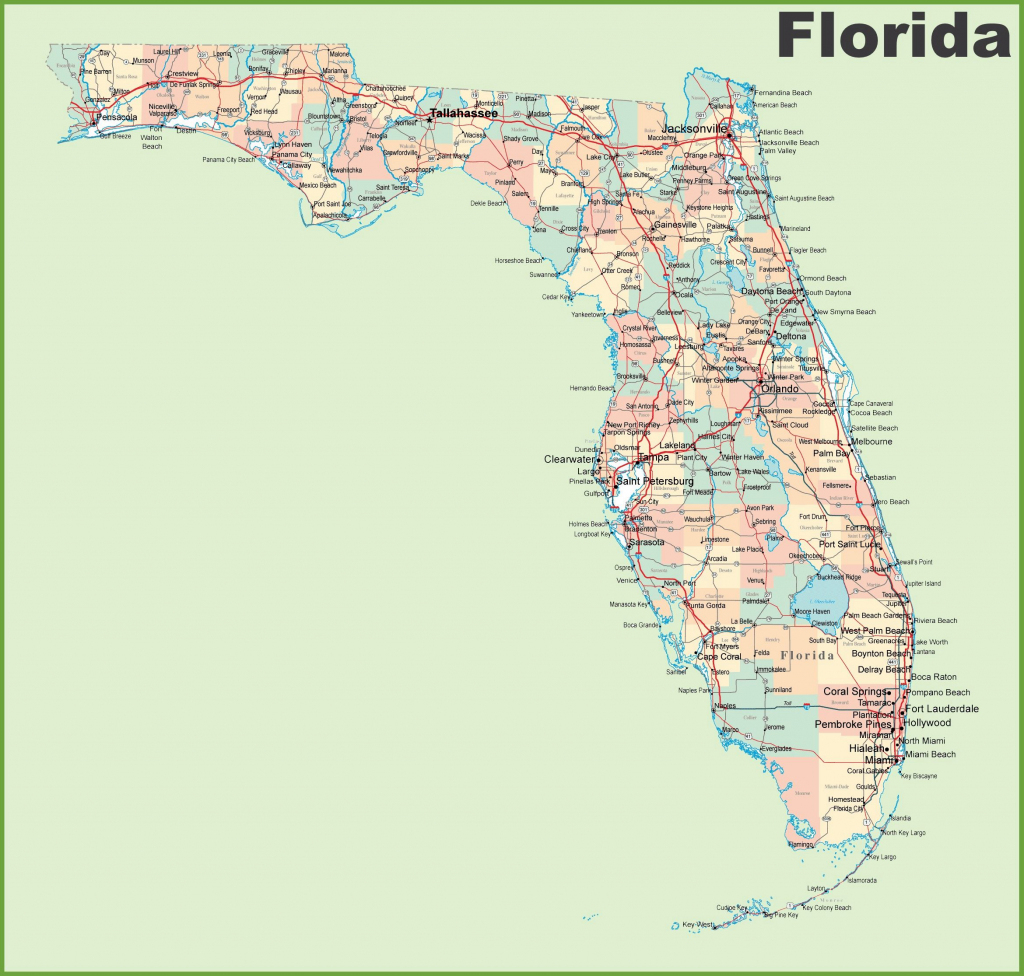 Vector Map Of Florida Political One Stop Map For Vector Map Of Florida Political One Stop Map For