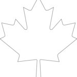 View And Download Canada Day Maple Leaf Template pdf On