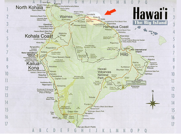 Directions To Keolamauloa Farmstay Big Island Hawaii 