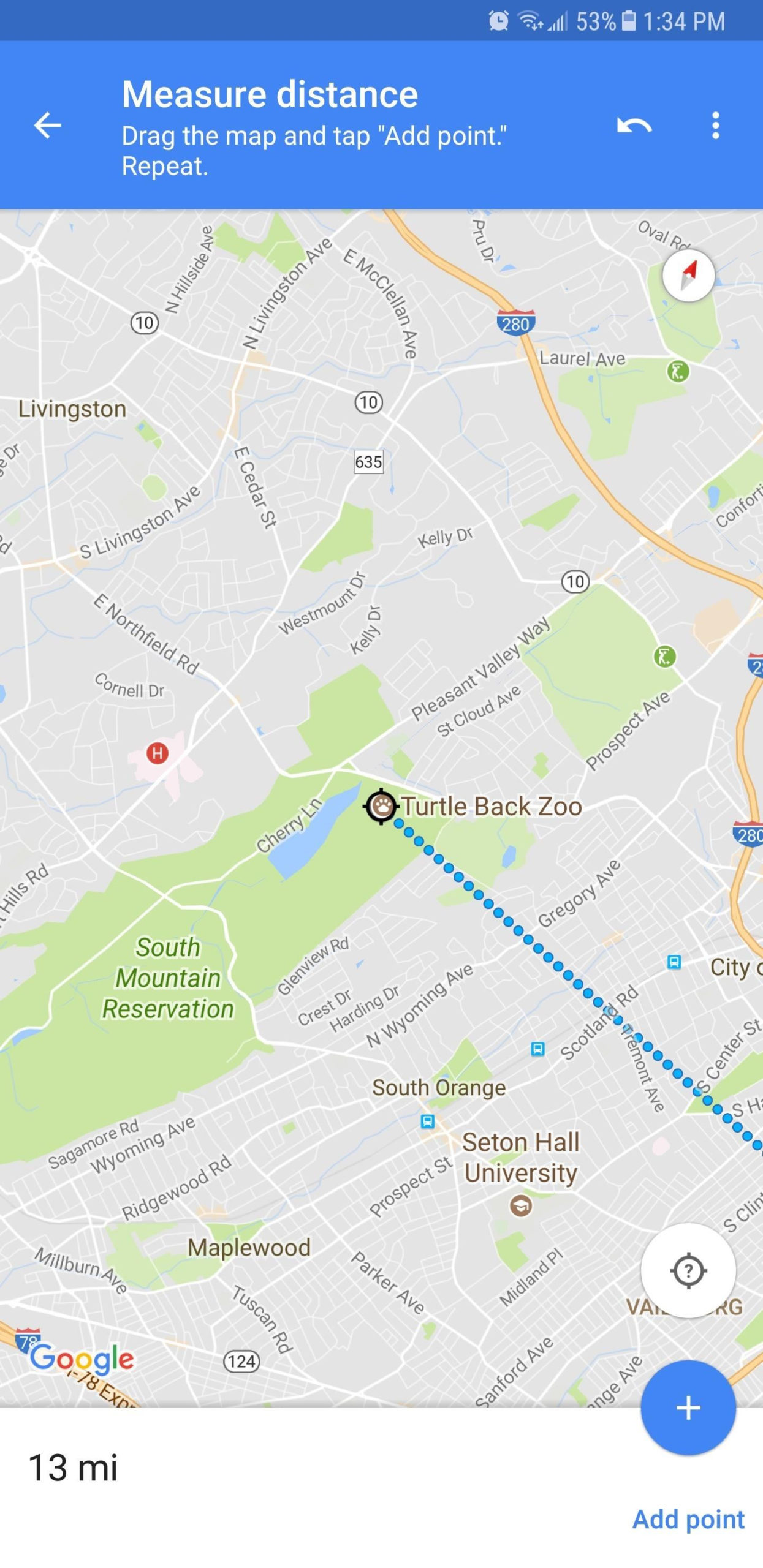 Distance Between Two Points Distance Between Two Cities 