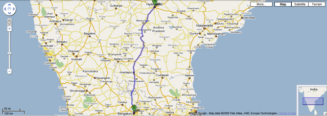 Driving Directions Now Available In Google Maps India 