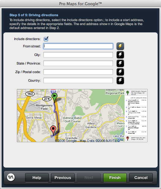 Google Map For Website Dreamweaver Extension WebAssist