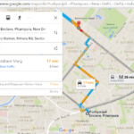 Google Maps API V3 How Show The Direction From A Point A