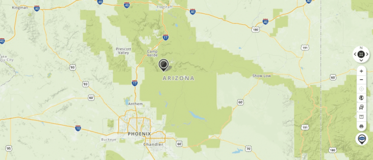 Google Maps Arizona