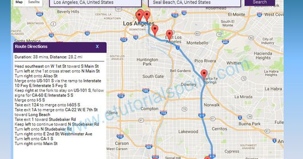 Google Maps Directions Api Maps